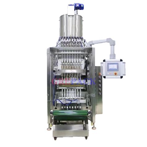 Automatic Multi Lane Sachet Bag Tomato Paste Packing Machine In