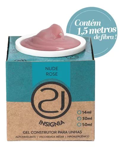 Uñas Ecoline Insignia Nude Rose 21 en gel 56 g MercadoLibre