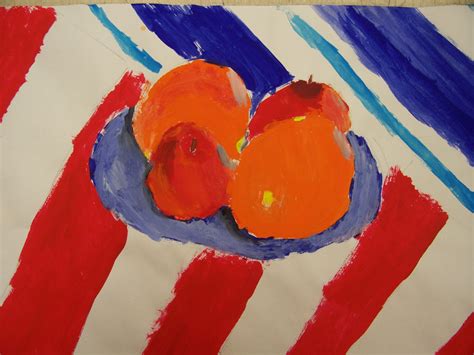 Mrs. Weber's Art Class: Apples and Oranges