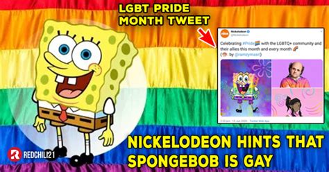 Nickelodeon Reveals SpongeBob SquarePants Might Be A Gay RedChili21 MY