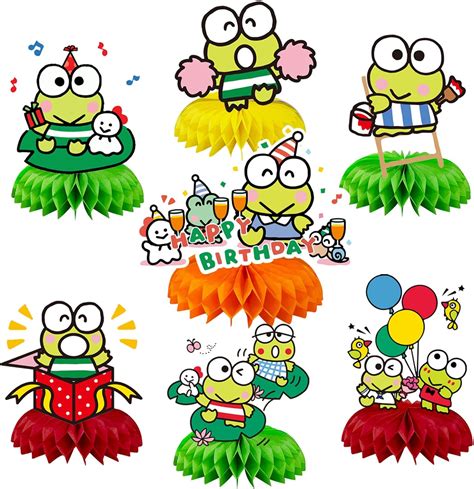 Kero Kero Keroppi Birthday Party Decorations, 7Pcs Australia | Ubuy