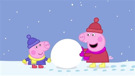 Peppa Pig Hrvatska Snijeg Peppa Pig Na Hrvatskom Youtube