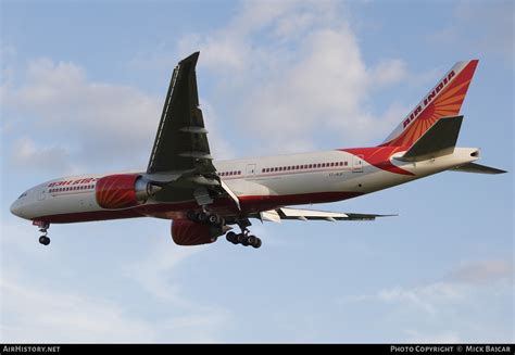 Aircraft Photo Of Vt Alg Boeing Lr Air India Airhistory