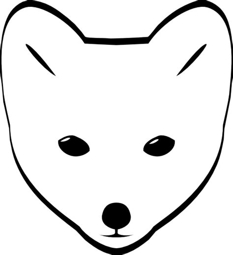 Arctic fox Red fox Clip art - Fox Face Cliparts png download - 546*598 ...