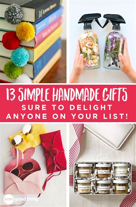 Of The Best Simple Handmade Gifts To Make This Year Easy Homemade