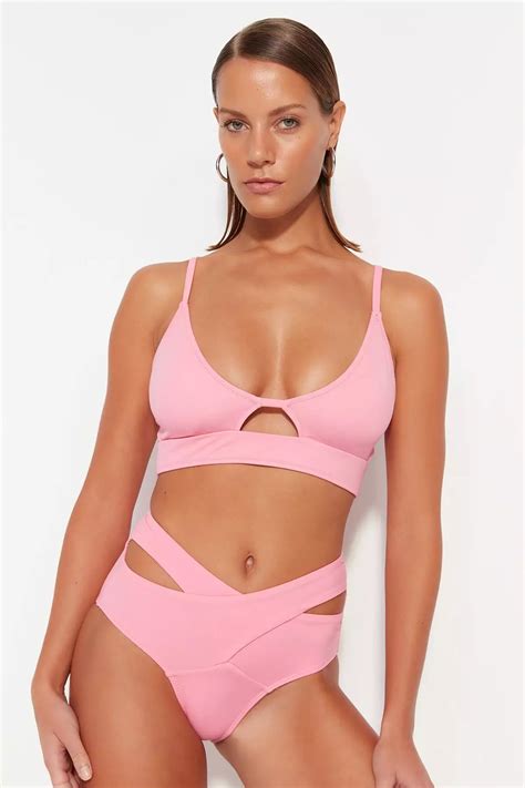 Buy Trendyol Cutout Window Bralette Bikini Top 2024 Online ZALORA