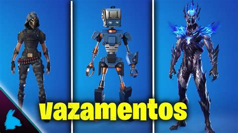 Fortnite Vazamentos Novas Skins Chegando Youtube