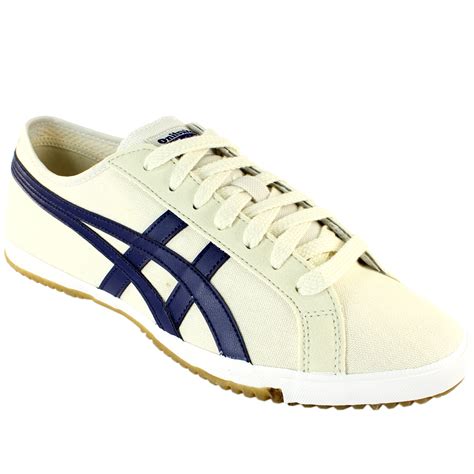 Mens Asics Onitsuka Tiger Retro Glide Cv Lace Up Sporting Vintage