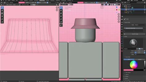 How To Make An Easy Roblox Ugc Hat Easy Roblox Ugc Hat Tutorial Blender 2 8 Youtube