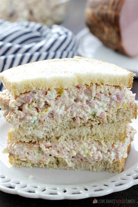 Iowa Ham Salad Recipe Ham Salad Ham Salad Recipes Ham Salad Sandwich