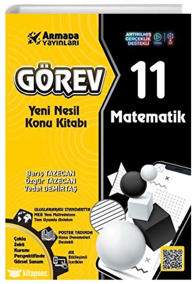 Görev 11 Sınıf Matematik Yeni Nesil Konu Kitabı Armada Yayınları