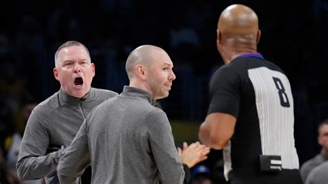 Michael Malones Foul Mouthed Interaction With Nba Officials Caught By