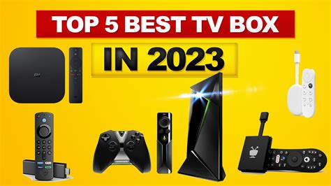 Best Android TV Box 2023 🔥 Top 5 Best 4K Android TV Box Review 🔥 ...