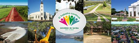 banner inicial 2 Prefeitura Municipal de Taciba SP Gestão 2021 2024