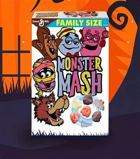 There Is A Monster Mash Cereal Coming Out That Combines All Of Your ...