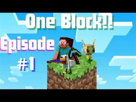 Minecraft But We Only Get One Block First Day In Minecraft One