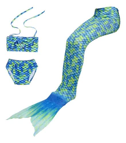 Traje De Ba O Sirena Ba Ador Para Ni As Ropa De Bikini Fiest Mercadolibre