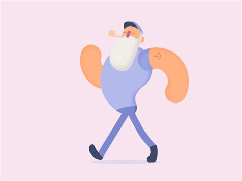 Sailor Walk | Motion design animation, Motion graphics inspiration ...