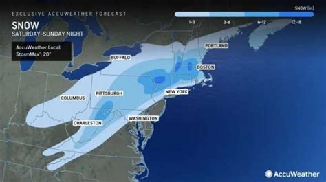 Here Are Brand-New Snowfall Projections As Major Winter Storm Nears ...