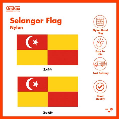 Ofiskita | Selangor Flag Nylon