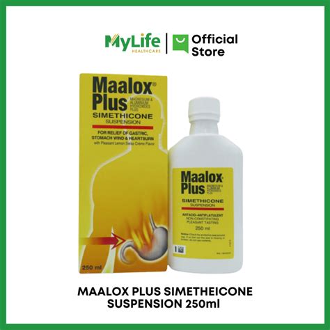 Maalox Plus Suspension 250ml Shopee Malaysia