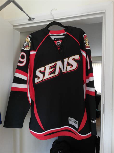 NEW JERSEY DAY - Ottawa Senators Alt 'Sens' Jersey #19 Jason Spezza ...