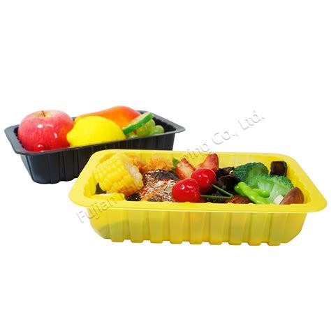 Food Grade PP Meat Tray Disposable Microwaveable Plastic Frozen Food