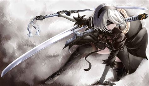 Fondos De Pantalla NieR Nier Automata 2B Nier Automata Venda