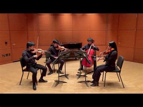 W A Mozart String Quartet No In D Major K I Allegretto