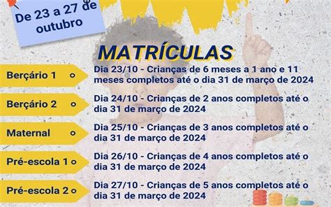 Secretaria Da Educação De Camaquã Divulga Calendário De Matrículas Nas