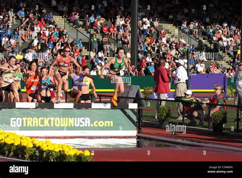 Womens 3000m Steeplechase Usatf Nationals Eugene Oregon 2011 Image