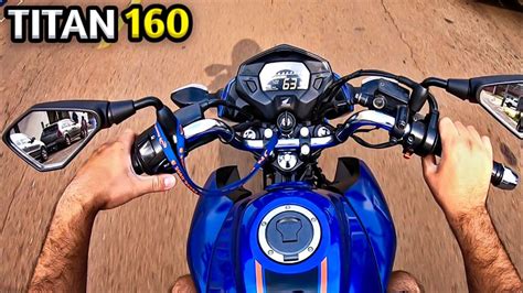 PRIMEIRO MOTOVLOG NA MINHA MOTO NOVA Titan 160 YouTube