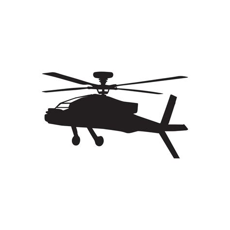 Helicopter Aircraft silhouette - Helicopter Clipart illustration in ...