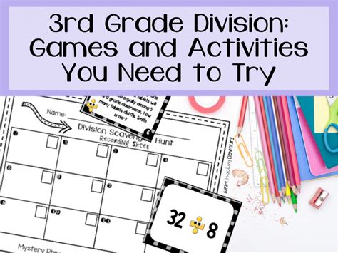 Math Games For 4th Grade Long Division Free