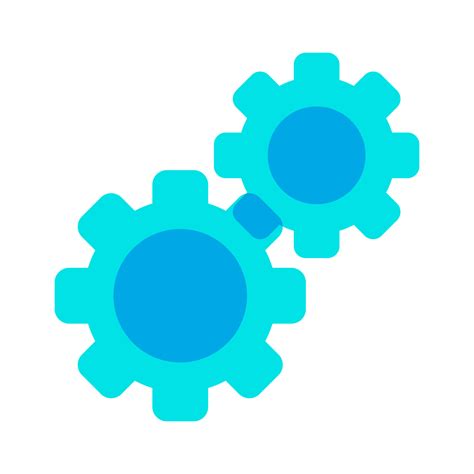 Gear Setting System Automation Icon Vector Illustration Vector