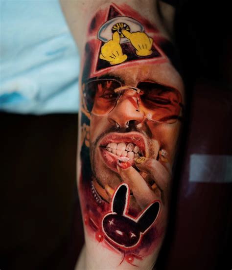 Happy bday Bad Bunny - tattoo by Yomico Moreno : r/BadBunnyPR