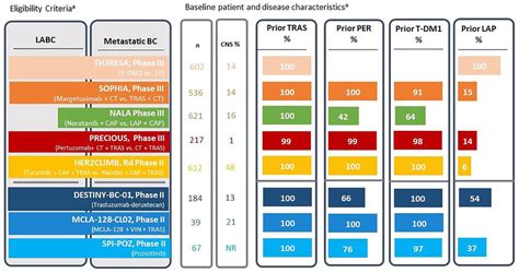 Clinical trial overview for HER2-directed therapy in third-line and ...