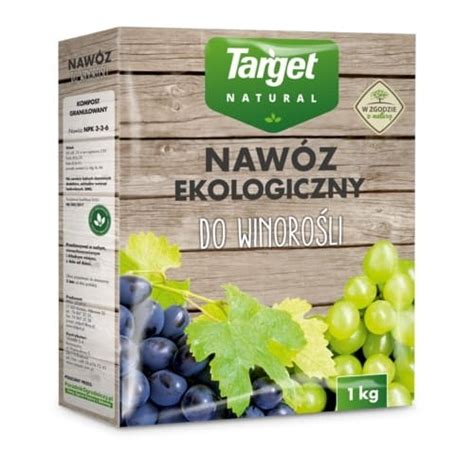 Nawóz ekologiczny do winorośli 1 kg Target Zielony Ogródek Twój