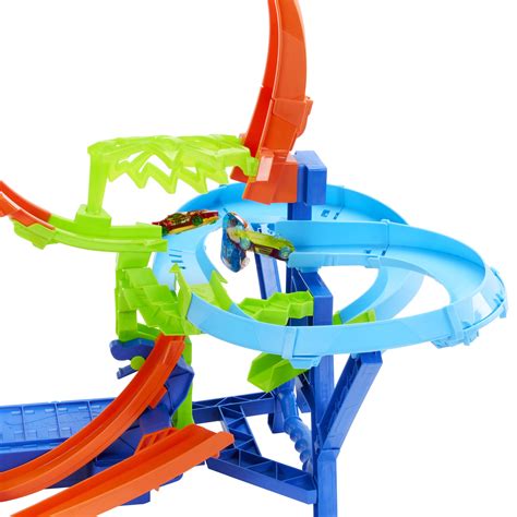 Hot Wheels The Hot Ones Powietrzna kraksa Zestaw torów