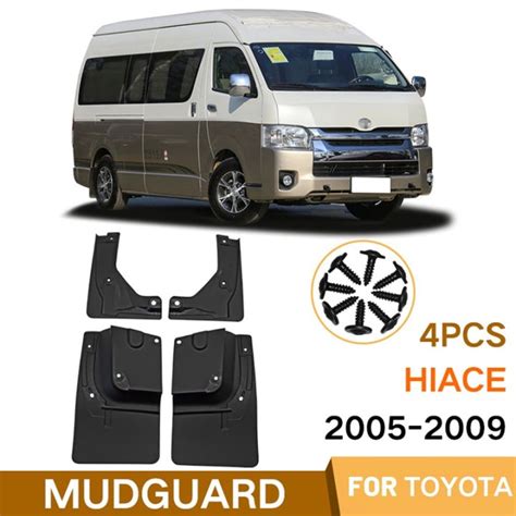 Car Mudflapor For Toyota Hiace Fender Mud Guard Flap Splash Flaps