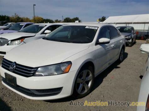 1vwbp7a37dc008877 2013 Volkswagen Passat Se View History And Price At Autoauctionhistory