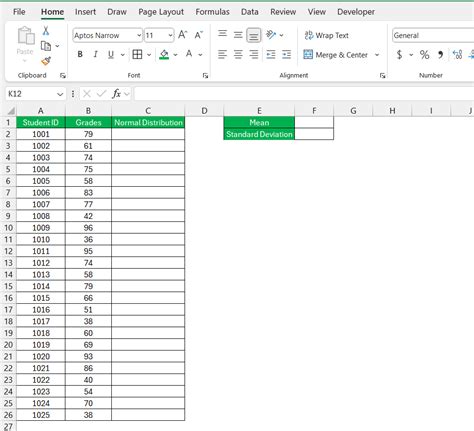 How to Graph Normal Distribution in Excel Fast | MyExcelOnline