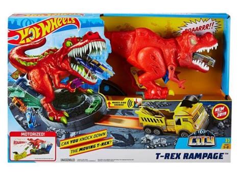 Set De Joaca Hot Wheels City T Rex Rampage Hippoland Ro