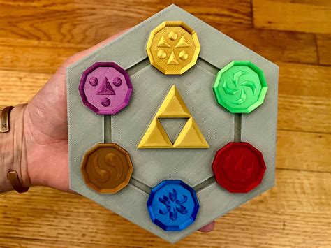 Legend Of Zelda Ocarina Of Time Sage Medallions Loz Oot Light Forest