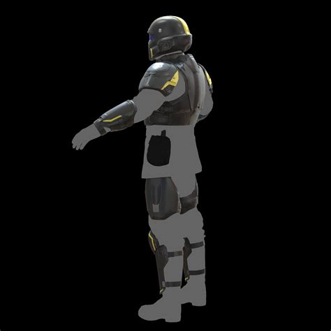 Fichier 3D Helldivers 2 B 01 Tactical Full Body Wearable Armor With