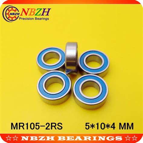 NBZH Bearing High Quality Bearing Blue Rubber Sealing Cover MR105 RS