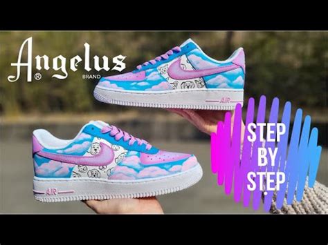 How To Paint Custom Sneakers Like A Pro Thank You Angelus Direct YouTube