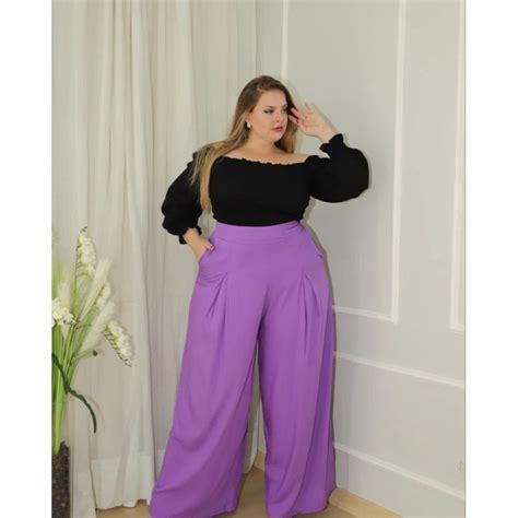 Topo Imagem Cal A Pantalona Social Plus Size Br Thptnganamst Edu Vn