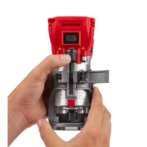 Milwaukee M18 Fuel 18 Volt Plunge Base Lithium Ion Brushless Cordless Compact Router Tool Only