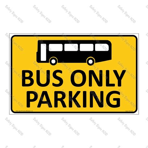 cyocs bus  parking  range  safety signs